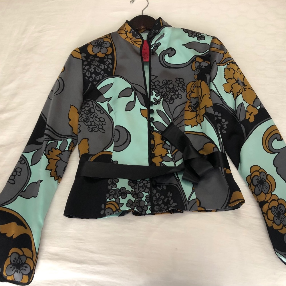 JS Collections silk jacket
